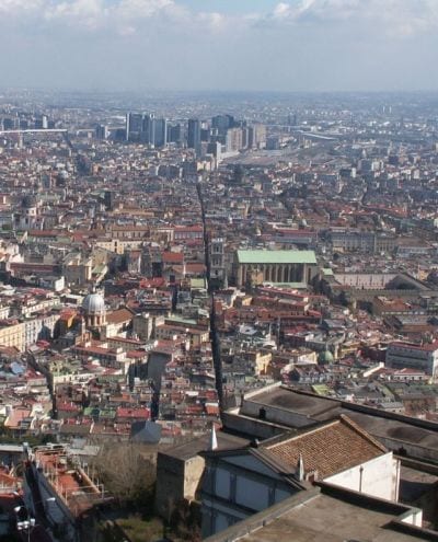 Spaccanapoli and historic Naples street life close to the cruise port